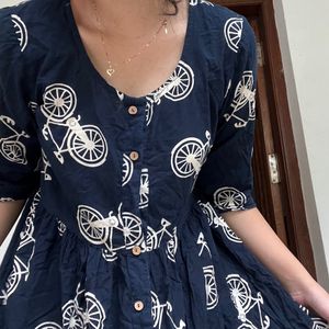 Sale Under 300 Cycle Printed Top