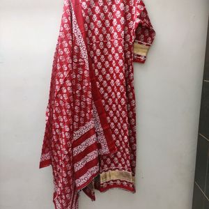 Cotton Kurta Set