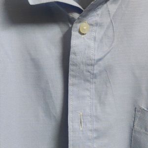 Blue Shirt Slim Fit