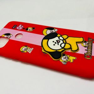 Red Cartoon Cover For Redmi 9C