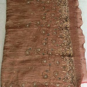 Pure Banarasi Silk Heavy Jardosi Work Saree