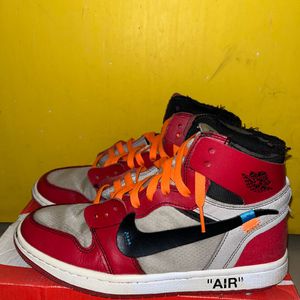 Nike OFF White Chicago Red❤️