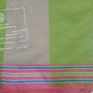 Brand New Cotton Blend Saree