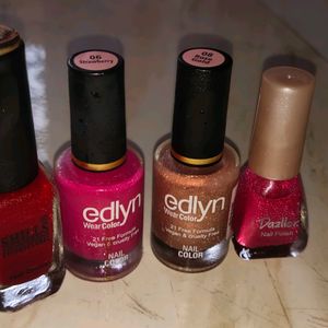 Four Colours Nail Polish