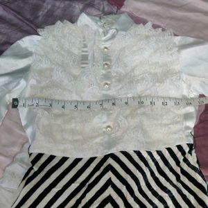 Lace, Button Velvet Dress