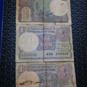 Cheap deal-: RARELY FOUND 1 INDIAN RUPEE-Set Of 3