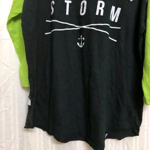 Black Full Sleeve T Shirt