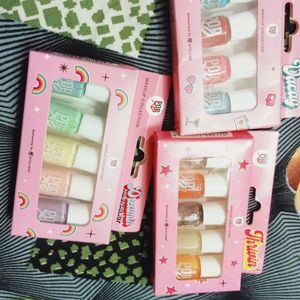 Myglamm Popxo Mini Nail Paint Kut Combo