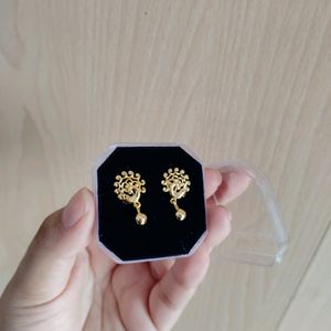 CITIGOLD PEACOCK SHAPE EARRINGS ❤️