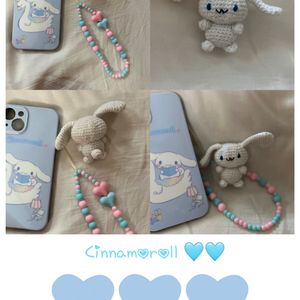 Crochet Cinnamoroll Mini Plush