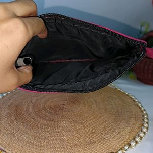 Purse Handcrafted With Natural Fabric, Small Size