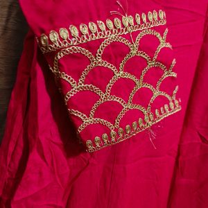 Magenta Anarkali Totally New Kurti