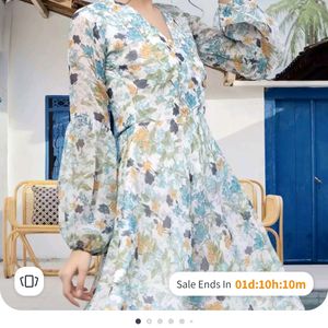 Miss Ayse Floral Printing Dress