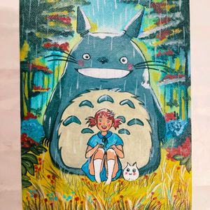 Ghibli Studio Canva Painting