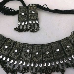 Oxidised Jewellery Set