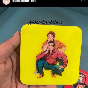 Handmade Bollywood Coasters