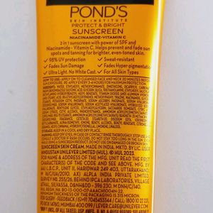 Ponds Sun Miracle SPF55