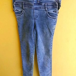 Women Blue Dungaree