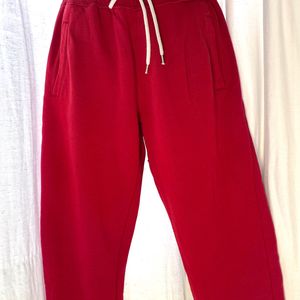 Red Track Pants In Almost New Condition