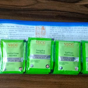 VLCC Insta Glow Facial Kit + Free Gifts 🎁