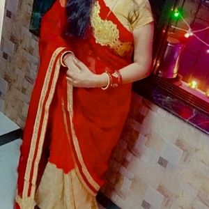 Beautiful Soft Net Saree