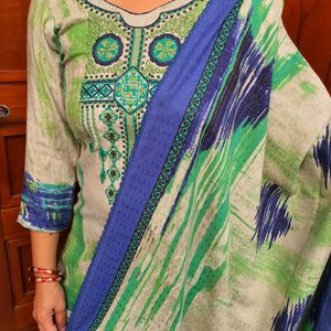 💚🔥Women Pashmina 3 Piece Suit🔥💚