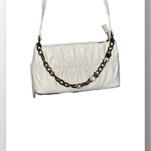 White Premium Quality International Sling Bag