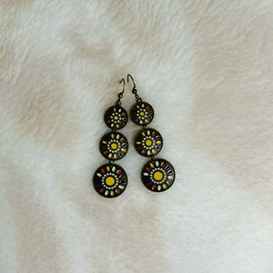 Bohemian Vintage Earings 3 Drops