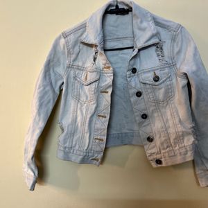 Denim Jacket Light Blue Color