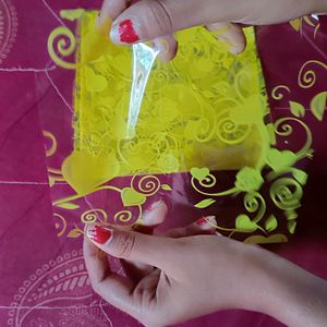Mehendi Cone Making Cellophane Sheet With 10 Shee