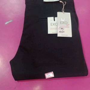 Exo 4 Way Lycra Black Pant 34 Size