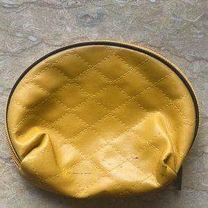 Sugar’s Mustard Colour Pouch