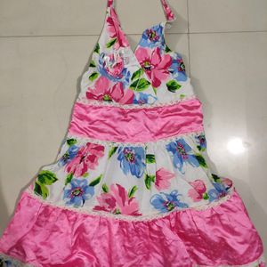 Girls Halter Neck Dress