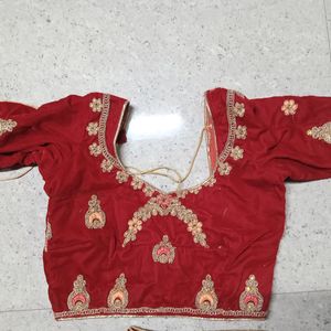 Dulhan Red Lehnga Prity Dupatta And Blouse