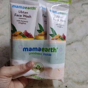 MAMAEARTH FACE WASH 100 ML PACK OF 3