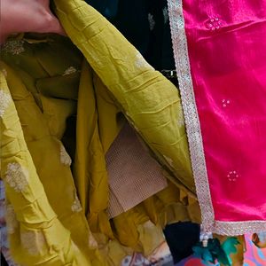 Lehenga Choli For Haldi Mehendi