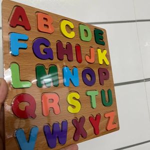 ZRIYOS Wooden Educational Creative learning A To Z