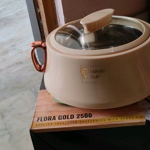 Sanjeev kapoor Flora Gold Casserole 1650ml