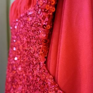 Koovs Red Dress