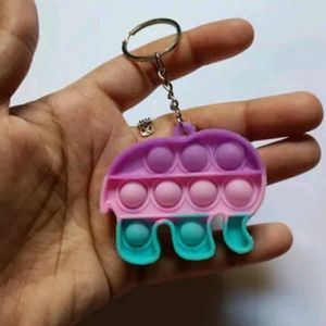 Pack Of 6 Pop It Keychains