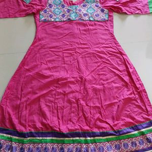 Pink Colour Dress With Pant