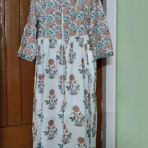 Pure Cotton Anarkali Kurta