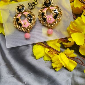 Pink Earrings