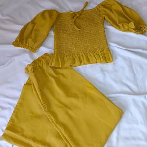 Mustard Co-ord Set