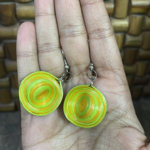 Pista GREEN Coloured Earrings For Sale