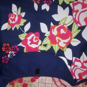 Floral Print Kurta.