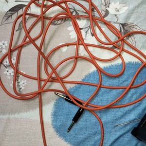 Guitar / Audio Cable , Male 2x Mono 32 M