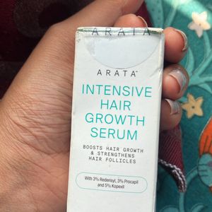 Arata intensive hair growth serum