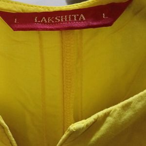 Laks*ita Yellow Kurti