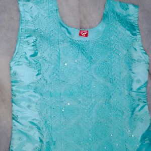 Brand New Party Wear Silk Kurti